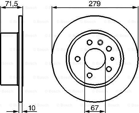 BOSCH 0 986 478 199 - Jarrulevy inparts.fi