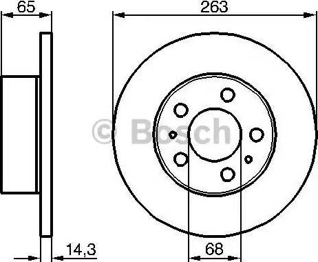 BOSCH 0 986 478 144 - Jarrulevy inparts.fi