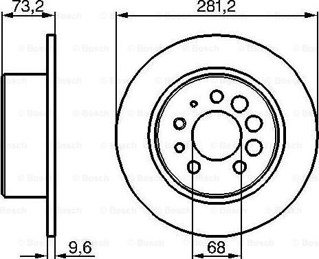 BOSCH 0 986 478 143 - Jarrulevy inparts.fi