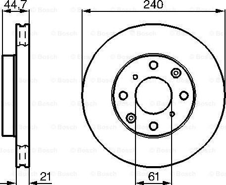 BOSCH 0 986 478 115 - Jarrulevy inparts.fi