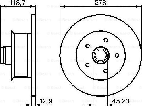 BOSCH 0 986 478 136 - Jarrulevy inparts.fi