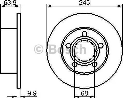 Magneti Marelli 360406012600 - Jarrulevy inparts.fi