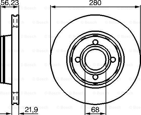 BOSCH 0 986 478 128 - Jarrulevy inparts.fi