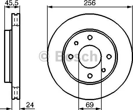 BOSCH 0 986 478 897 - Jarrulevy inparts.fi