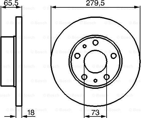 BOSCH 0 986 478 843 - Jarrulevy inparts.fi