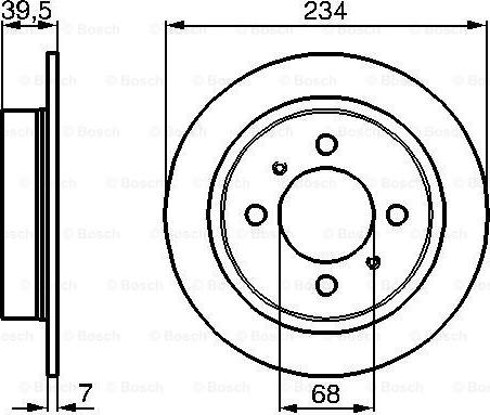 BOSCH 0 986 478 865 - Jarrulevy inparts.fi