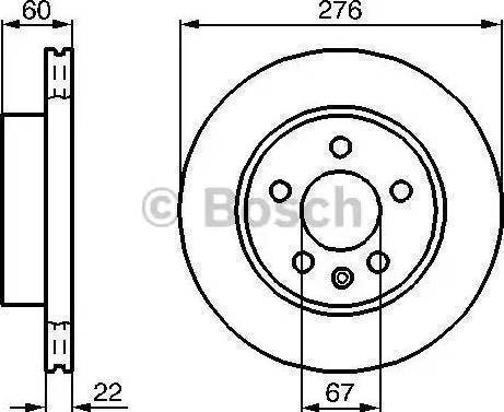 BOSCH 986478861 - Jarrulevy inparts.fi