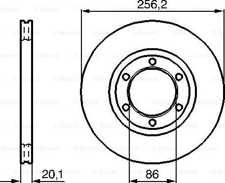 BOSCH 0 986 478 802 - Jarrulevy inparts.fi