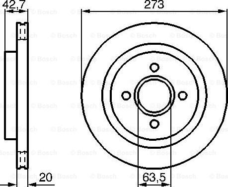 BOSCH 0 986 478 816 - Jarrulevy inparts.fi