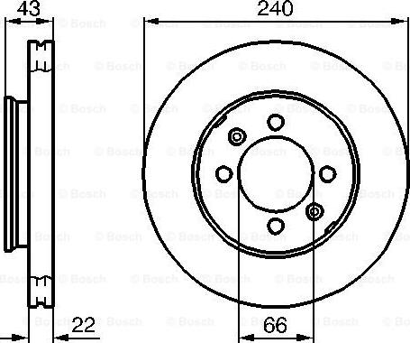 BOSCH 0 986 478 813 - Jarrulevy inparts.fi