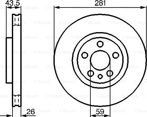 BOSCH 0 986 478 812 - Jarrulevy inparts.fi