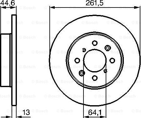 BOSCH 0 986 478 889 - Jarrulevy inparts.fi