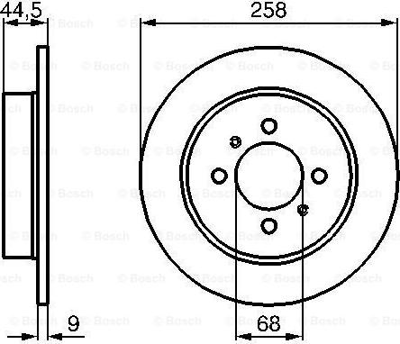 BOSCH 0 986 478 836 - Jarrulevy inparts.fi