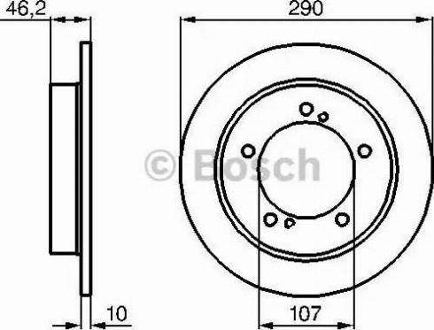 BOSCH 0 986 478 838 - Jarrulevy inparts.fi