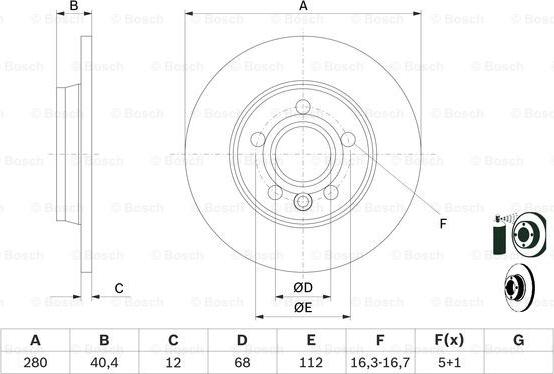 BOSCH 0 986 478 871 - Jarrulevy inparts.fi