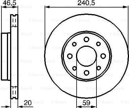 BOSCH 0 986 478 878 - Jarrulevy inparts.fi