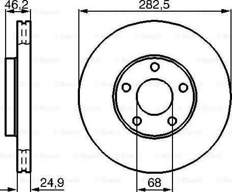 BOSCH 0 986 478 872 - Jarrulevy inparts.fi