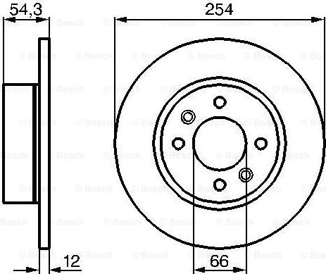 BOSCH 0 986 478 390 - Jarrulevy inparts.fi