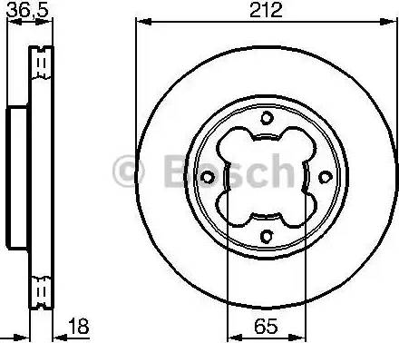 BOSCH 0 986 478 392 - Jarrulevy inparts.fi