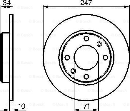 BOSCH 0 986 478 359 - Jarrulevy inparts.fi