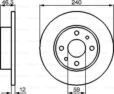 BOSCH 0 986 478 353 - Jarrulevy inparts.fi