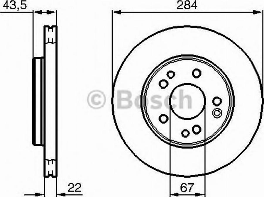 BOSCH 0 986 478 300 - Jarrulevy inparts.fi