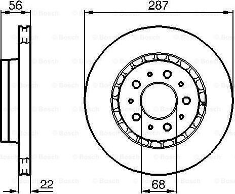 BOSCH 0 986 478 388 - Jarrulevy inparts.fi