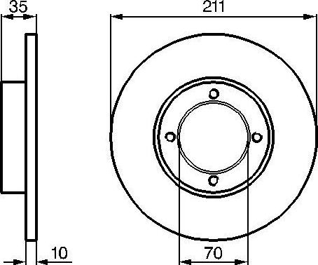 BOSCH 0986478338 - Jarrulevy inparts.fi