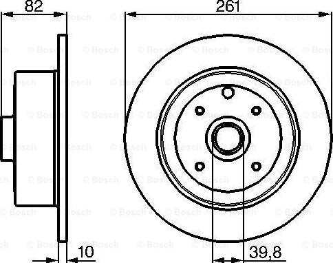 Delphi BG2571 - Jarrulevy inparts.fi