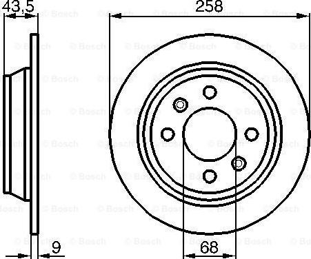 BOSCH 0 986 478 374 - Jarrulevy inparts.fi