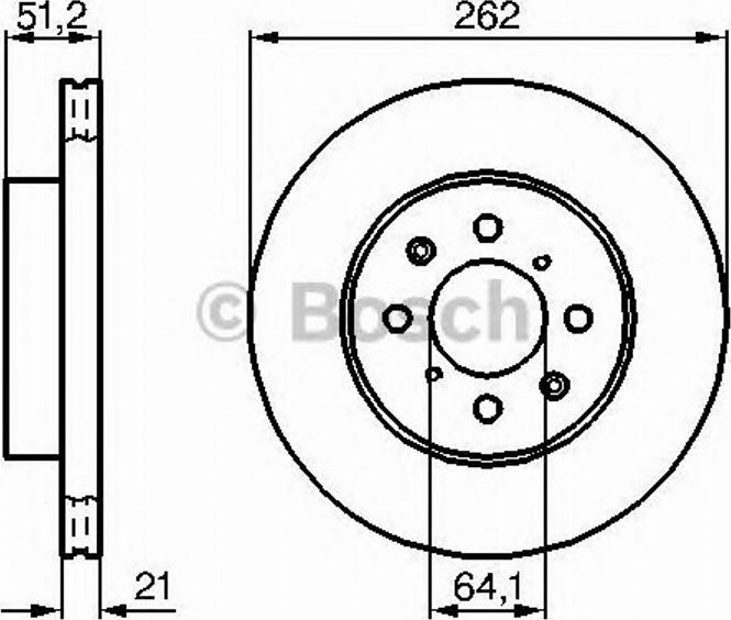 BOSCH 0 986 478 240 - Jarrulevy inparts.fi