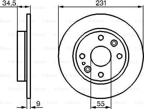 BOSCH 0 986 478 242 - Jarrulevy inparts.fi