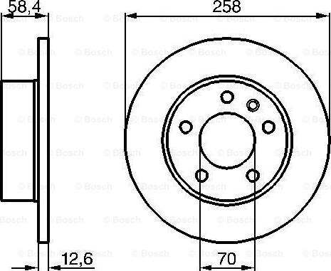 BOSCH 0 986 478 266 - Jarrulevy inparts.fi