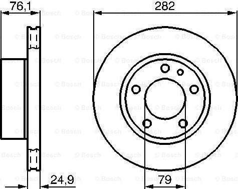 BOSCH 0 986 478 217 - Jarrulevy inparts.fi