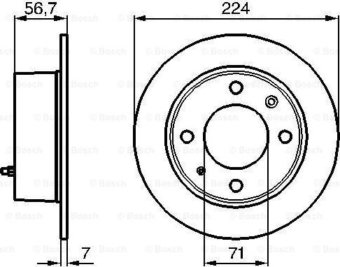 BOSCH 0 986 478 749 - Jarrulevy inparts.fi