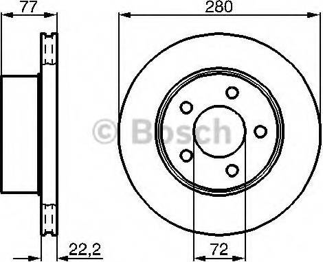 BOSCH 0 986 478 765 - Jarrulevy inparts.fi