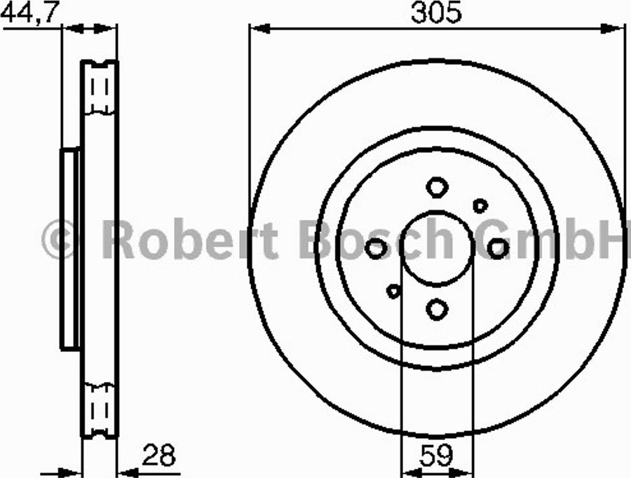 BOSCH 0 986 478 703 - Jarrulevy inparts.fi