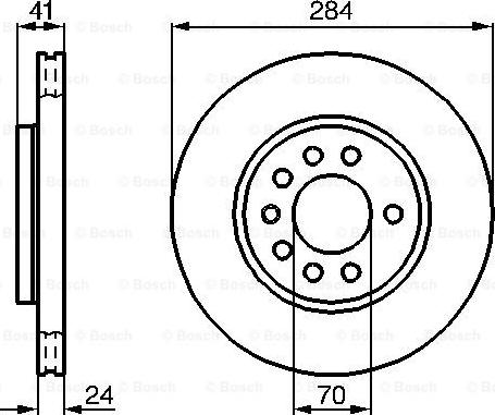 BOSCH 0 986 478 717 - Jarrulevy inparts.fi