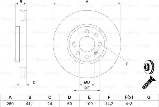 BOSCH 0 986 478 730 - Jarrulevy inparts.fi