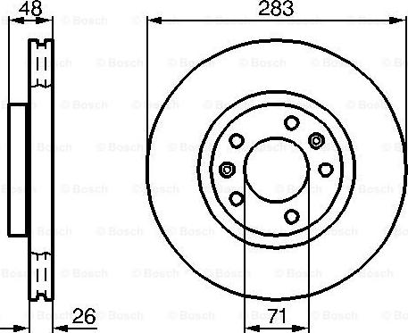 BOSCH 0 986 478 732 - Jarrulevy inparts.fi