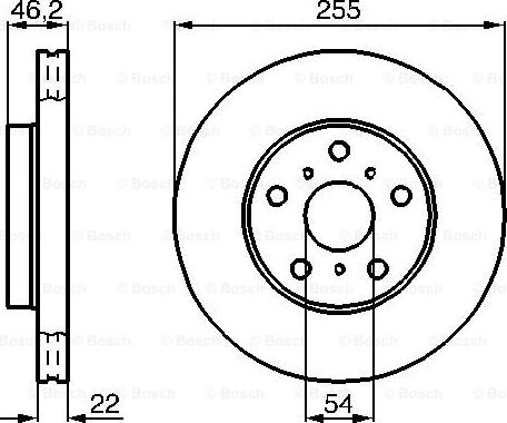 BOSCH 0 986 478 725 - Jarrulevy inparts.fi