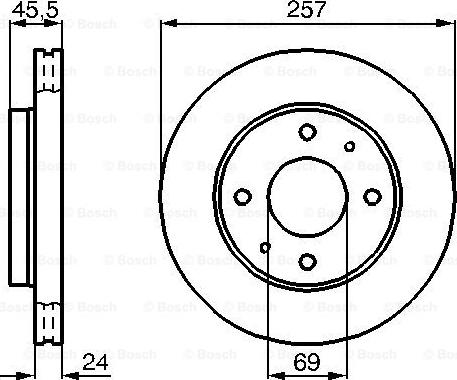 BOSCH 0 986 478 774 - Jarrulevy inparts.fi