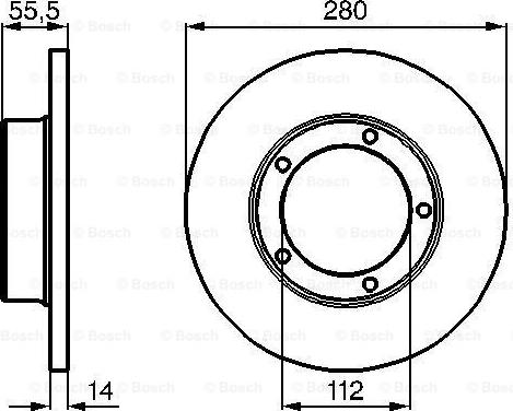 BOSCH 0 986 478 770 - Jarrulevy inparts.fi