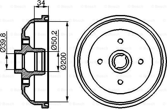 BOSCH 0 986 477 040 - Jarrurumpu inparts.fi