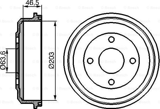 BOSCH 0 986 477 054 - Jarrurumpu inparts.fi