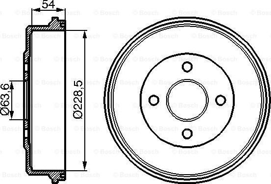 BOSCH 0 986 477 051 - Jarrurumpu inparts.fi