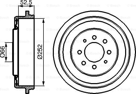 BOSCH 0 986 477 067 - Jarrurumpu inparts.fi