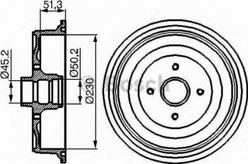 BOSCH 0 986 477 011 - Jarrurumpu inparts.fi