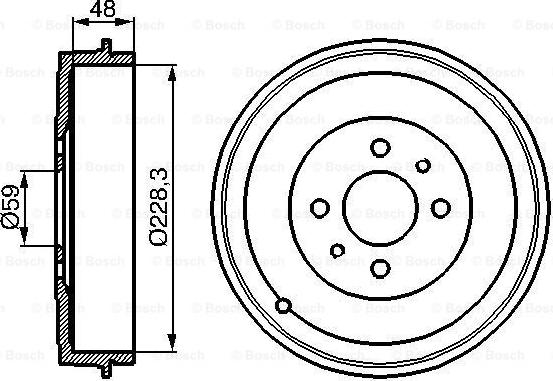 BOSCH 0 986 477 088 - Jarrurumpu inparts.fi