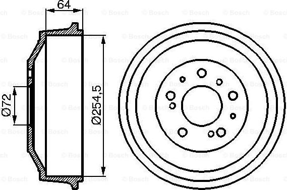 BOSCH 0 986 477 031 - Jarrurumpu inparts.fi